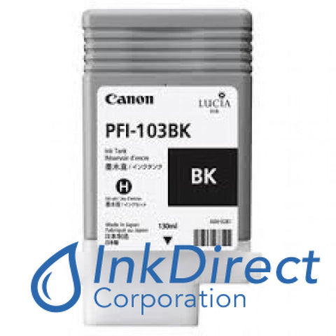 Genuine Canon 2212B001Aa Pfi-103Bk Ink Tank Black