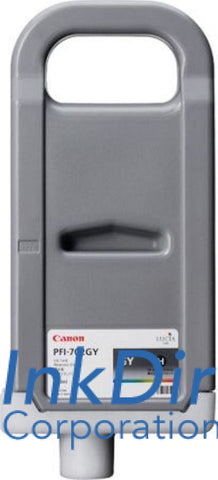 Genuine Canon 2221B001Aa Pfi-702Gy Ink Jet Cartridge Gray