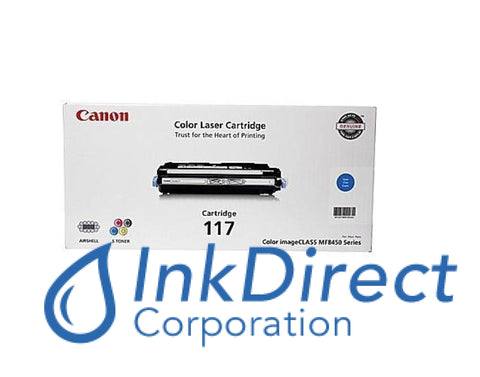 Genuine Canon 2577B001Aa 117 Crg-117C Toner Cartridge Cyan