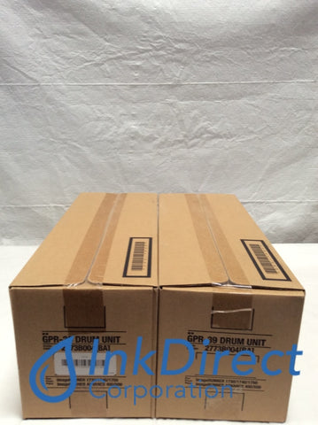Genuine Canon 2773B004AA GPR-39 Drum Unit Black ( Lot of 2 ) ImageRunner 1730 1730IF 1740 1740IF 1750 1750IF Advance 400IF 500IF Drum Unit