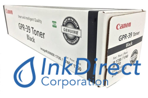 Genuine Canon 2787B003Aa Gpr-39 Toner Cartridge Black
