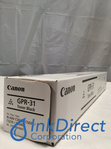 Genuine Canon 2790B003AA GPR-31 Toner Cartridge Black ImageRunner C5030 C5035 Toner Cartridge
