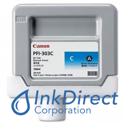 Genuine Canon 2959B001Aa Pfi-303C Ink Tank Cyan