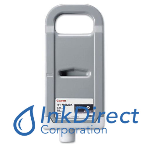 Genuine Canon 2962B001Aa Pfi-703Mbk Ink Jet Cartridge Matt Black
