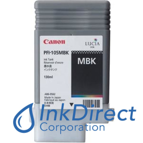 Genuine Canon 2999B001Aa Pfi-105Mbk Ink Tank Matt Black