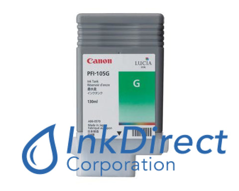 Genuine Canon 3007B001Aa Pfi-105G Ink Tank Green