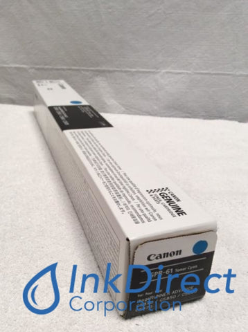 Genuine Canon 3764C003 3764C003AA GPR-61 Toner Cartridge Cyan Toner Cartridge , Canon   - Multi Function  ImageRunner Advance DX C5840i,  DX C5850i,  DX C5860i,  DX C5870i