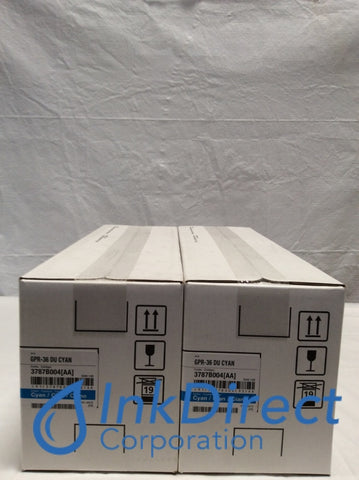 Genuine Canon 3787B004BA GPR-36 Drum Unit Cyan ( Lot of 2 ) ImageRunner Advance C2020 C2020F C2030 C2030F C2225 C2230 Drum Unit