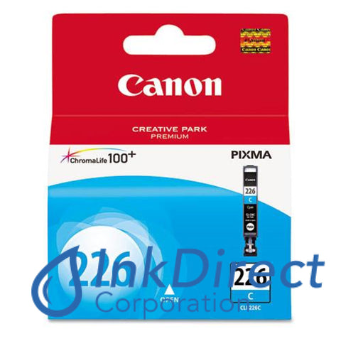 Genuine Canon 4547B001Aa Cli-226C Ink Jet Cartridge Cyan