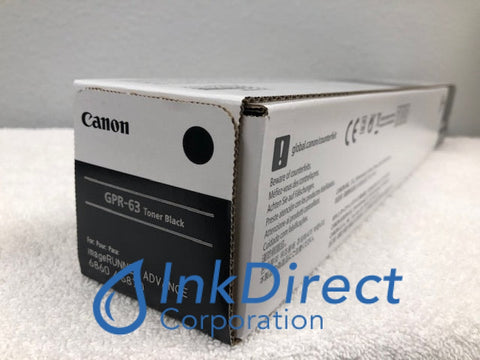 Genuine Canon 4766C003AA GPR-63 Toner Cartridge Black DX6860i DX6870i Toner Cartridge , Canon   - Multi Function  ImageRunner Advance DX6860i,  DX6870i,