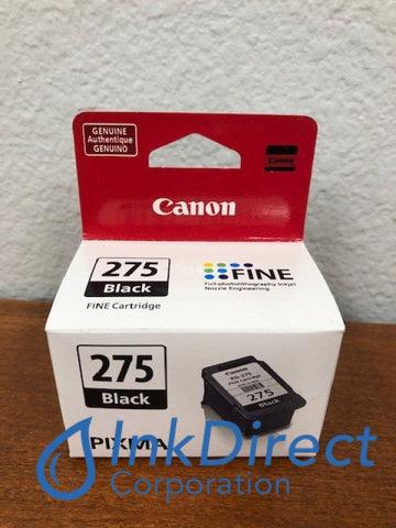 Genuine Canon 4982C001 PG-275 Ink Jet Cartridge Black Ink Jet Cartridge , Canon   - All-in-One  Pixma TR4720,  TS3520,  TS3522