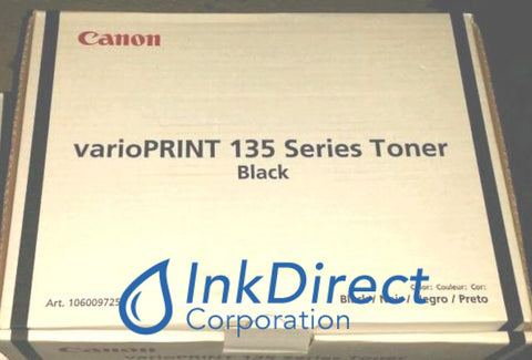 Genuine Canon 6117B005AA 1060097257 VarioPRINT 135 Toner Cartridge Black Toner Cartridge , Canon - Varioprint 110, 120, 135, Oce - Varioprint 110, 120, 135,