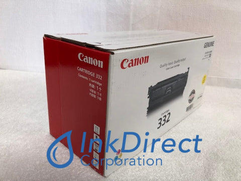 Genuine Canon 6260B012AA Canon 332 Toner Cartridge Yellow Toner Cartridge , Canon - Multi Function ImageClass LBP7780Cdn,