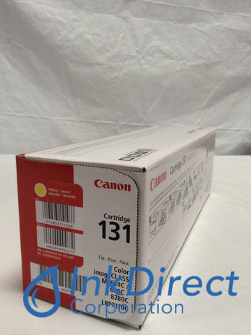 Genuine Canon 6269B001AA Canon 131 CRG-131Y / CRG131Y Toner Cartridge Yellow ImageClass 624Cw 628Cw MF8280CW MF8280CWRF Toner Cartridge