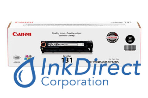 Genuine Canon 6272B001Aa 131 Std Crg-131Bk / Crg131Bk Toner Cartridge Black