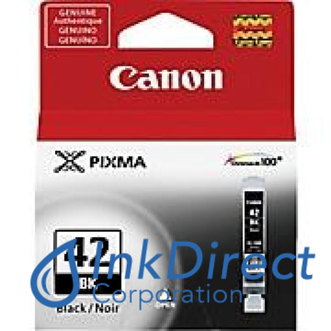 Genuine Canon 6384B002Aa 6384B002 Cli-42Bk Ink Tank Black
