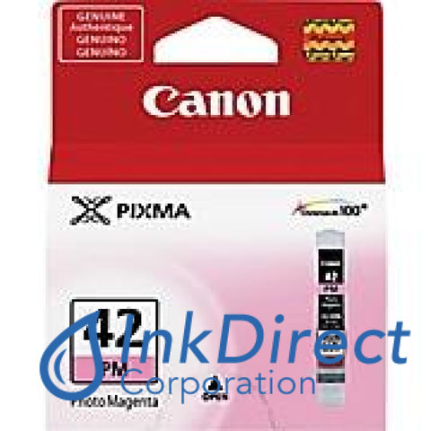 Genuine Canon 6389B002 Cli-42Pm Ink Tank Photo Magenta