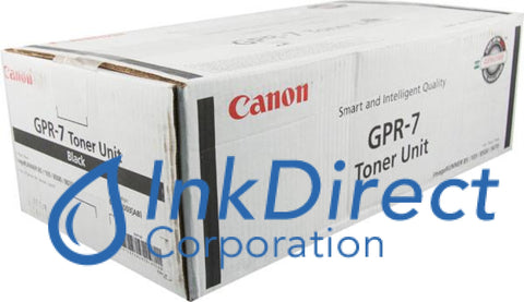 Genuine Canon 6748A003Aa Gpr-7 Toner Cartridge Black