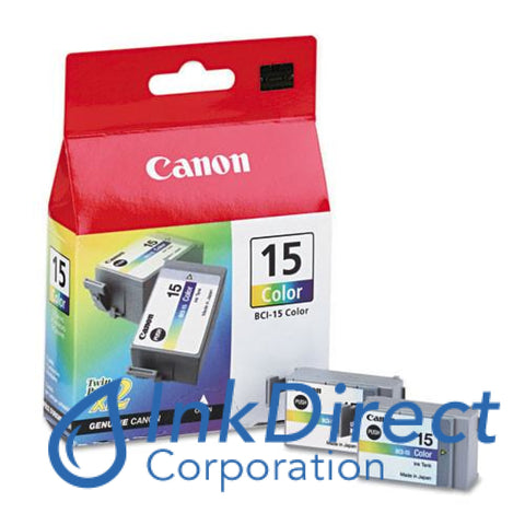 Genuine Canon 8191A003Aa Bci-15 Ink Jet Cartridge Color