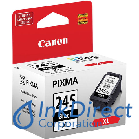 Genuine Canon 8278B001Aa Pg-245Xl Ink Jet Cartridge Black
