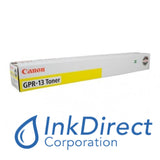 Genuine Canon 8643A003Aa Gpr-13 Toner Cartridge Yellow
