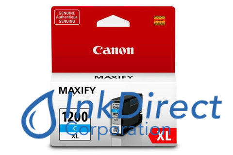 Genuine Canon 9196B001 Pgi-1200 Xl Ink Jet Cartridge Cyan