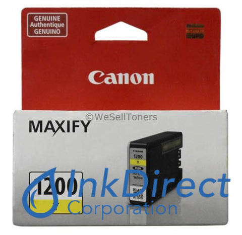 Genuine Canon 9234B001 Pgi-1200 Ink Jet Cartridge Yellow