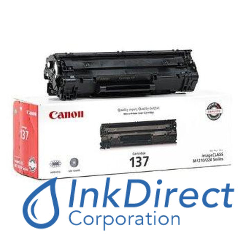 Genuine Canon 9435B001Aa 137 Toner Cartridge Black
