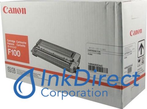 Genuine Canon F419921700 1489A002Aa F100 Toner Cartridge Black