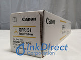 Genuine Canon F429032001 F42-9032-001 8519B003AA GPR-51 Toner Cartridge Yellow ImageRunner Advance C250IF C350IF Toner Cartridge