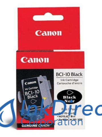 Genuine Canon F470751 0956A003Aa Bci-10 Ink Tank Black