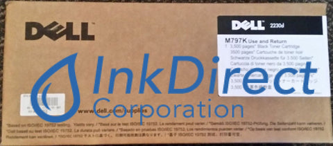 Genuine Dell 330-4131 P579K M797K Returned Program Toner Cartridge Black