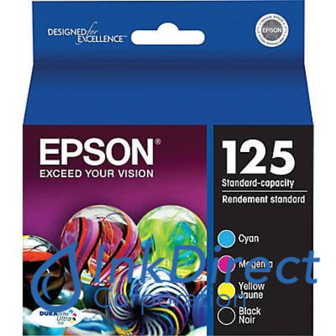 Genuine Epson T125120-Bcs 125 K/c/m/y Ink Jet Cartridge Multi-Pack Tank