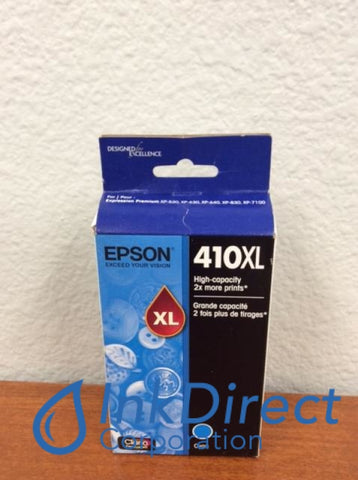 Genuine Epson T410XL220 Epson 410 Ink Jet Cartridge Cyan XP 530 630 640 830 Ink Jet Cartridge , Epson - All-in-One XP 530, 630, 640, 830,