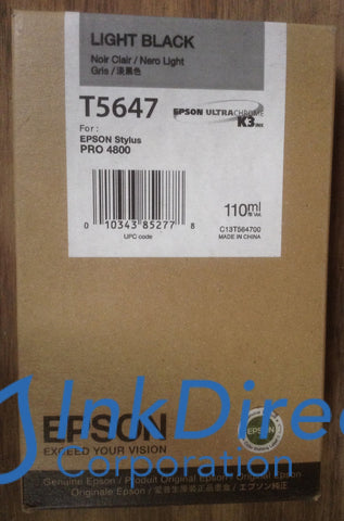 Genuine Epson T564700 K3 Ink Ink Jet Cartridge Light Black