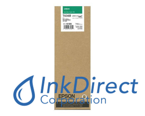 Genuine Epson T636B00 T636B Ultrachrome Hdr Ink Jet Cartridge Green