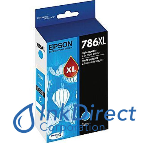 Genuine Epson T786Xl220 T786Xl Ink Jet Cartridge Cyan