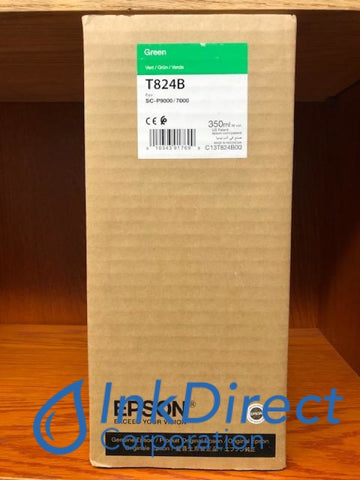 Genuine Epson T824B00 T824B Ink Jet Cartridge Green P6000 P7000 P8000 P9000 Ink Jet Cartridge , Epson - InkJet Printer SureColor P6000, P7000, P8000, P9000