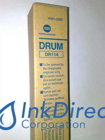 Genuine Konica Minolta 40210297 4021-0297 Dr114 Drum Only