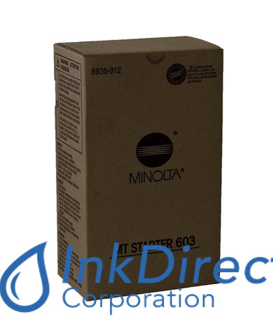 Genuine Konica Minolta 8935912 8935-912 603A Developer / Starter Black