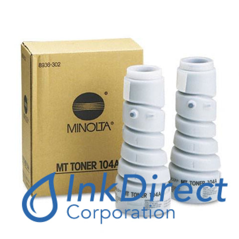 Genuine Konica Minolta 8936302 8936-302 104A Toner Black