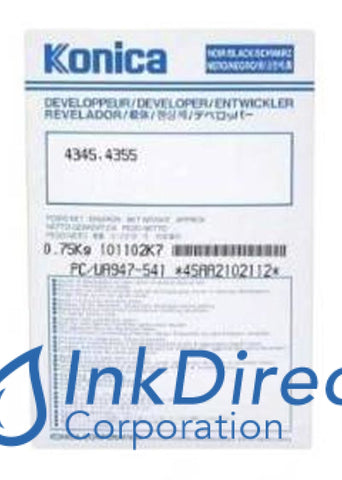 Genuine Konica Minolta 947541 947-541 Developer Black