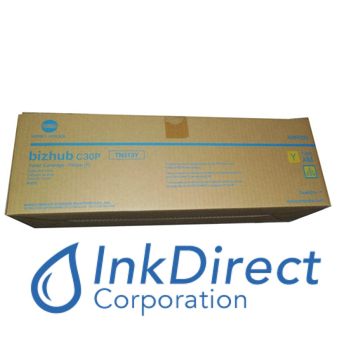 Genuine Konica Minolta A06V234 Tn-313Y Tn313Y Toner Cartridge Yellow , Konica Minolta - Multi Function BizHub C30, C30P, C30PX, C31P, C31PX,