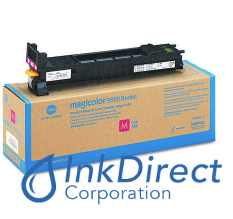 Genuine Konica Minolta A06V332 A06V352 5550 - Standard Yield Toner Cartridge Magenta