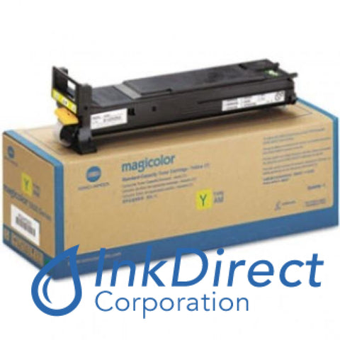 Genuine Konica Minolta A0Dk232 4650 - High Yield Toner Yellow