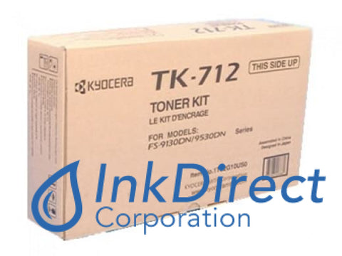 Genuine Kyocera Mita 1T02G10Us0 Tk-712 Tk712 Toner Cartridge Black