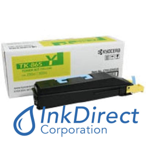 Genuine Kyocera Mita 1T02Jzaeu0 Tk-865Y Tk865Y ( Tk867Y ) Toner Cartridge Yellow
