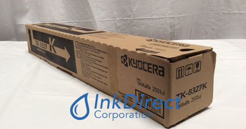 Genuine Kyocera Mita 1T02NP0US0 TK8327K TK-8327K Toner Cartridge Black Toner Cartridge , Kyocera Mita - Multi Function TASKalfa 2551ci,