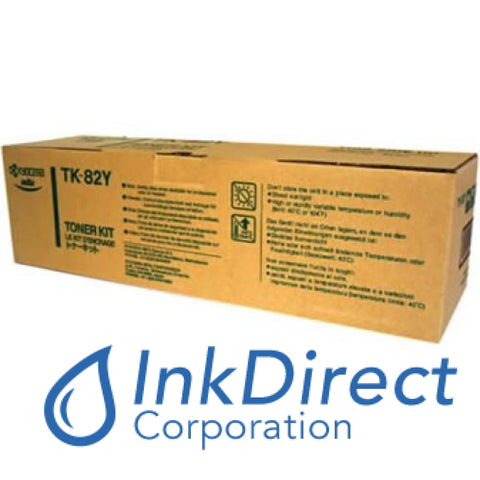 Genuine Kyocera Mita 37009335 370-09335 Tk-82Y Tk82Y Toner Yellow