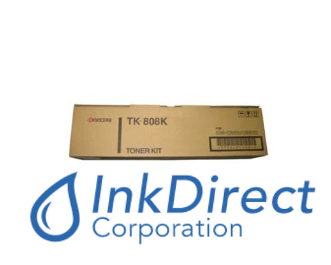 Genuine Kyocera Mita 370Al016 370-Al016 Tk-808K Tk808K Toner Cartridge Black